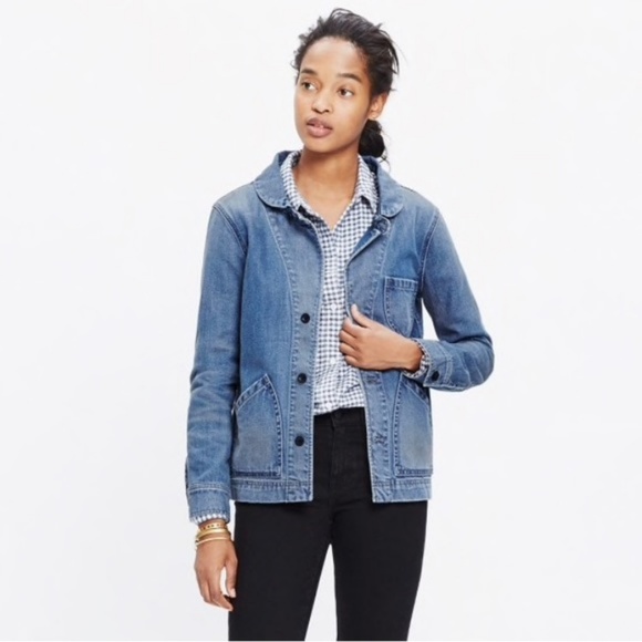 Madewell Joshua Tree Jean Jacket Blue Small